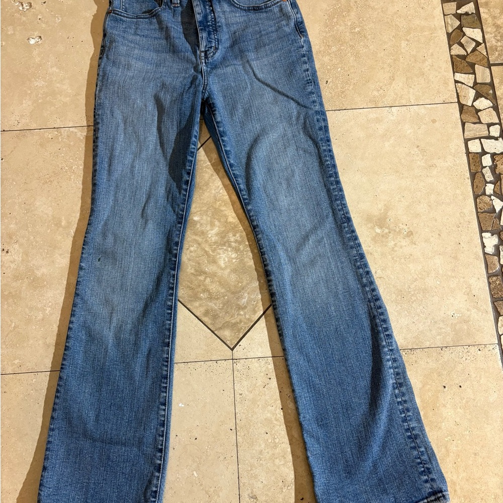 Madewell Light Blue Flare Jeans